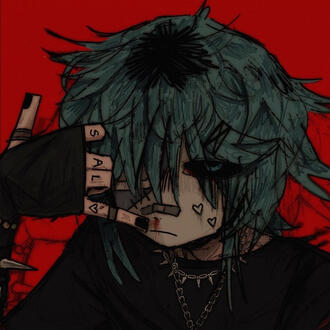 Sally Face art by @kkarm.en on Instagram